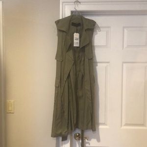 NEVER WORN Zara Sleeveless Trench Vest